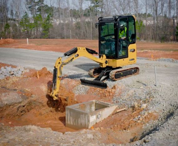 Gravemaskin belter diesel 1,1-2,0 tonn